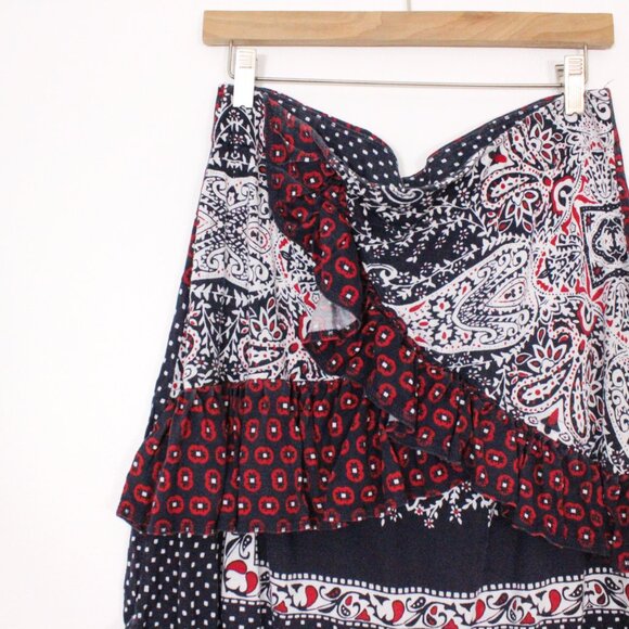 *Notthesame Printed Ruffle Midi Skirt - Picture 3 of 5